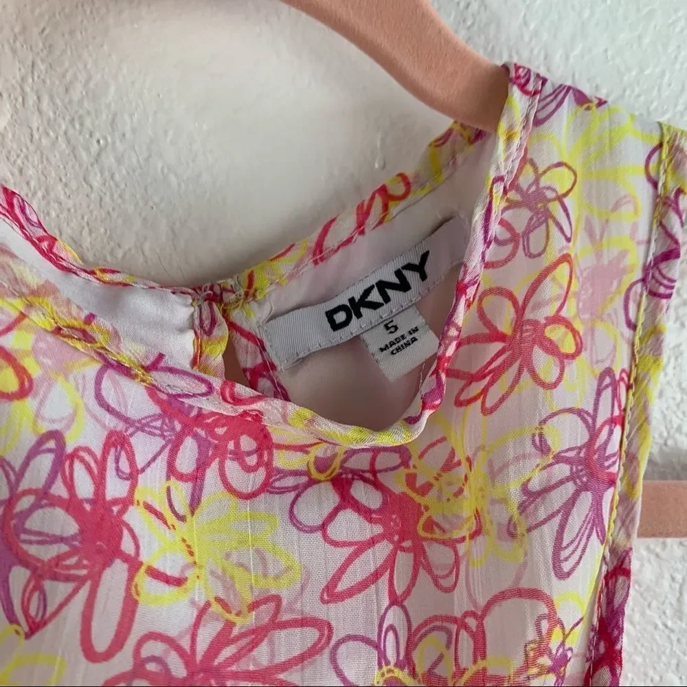 DKNY Girls Floral Dress‎